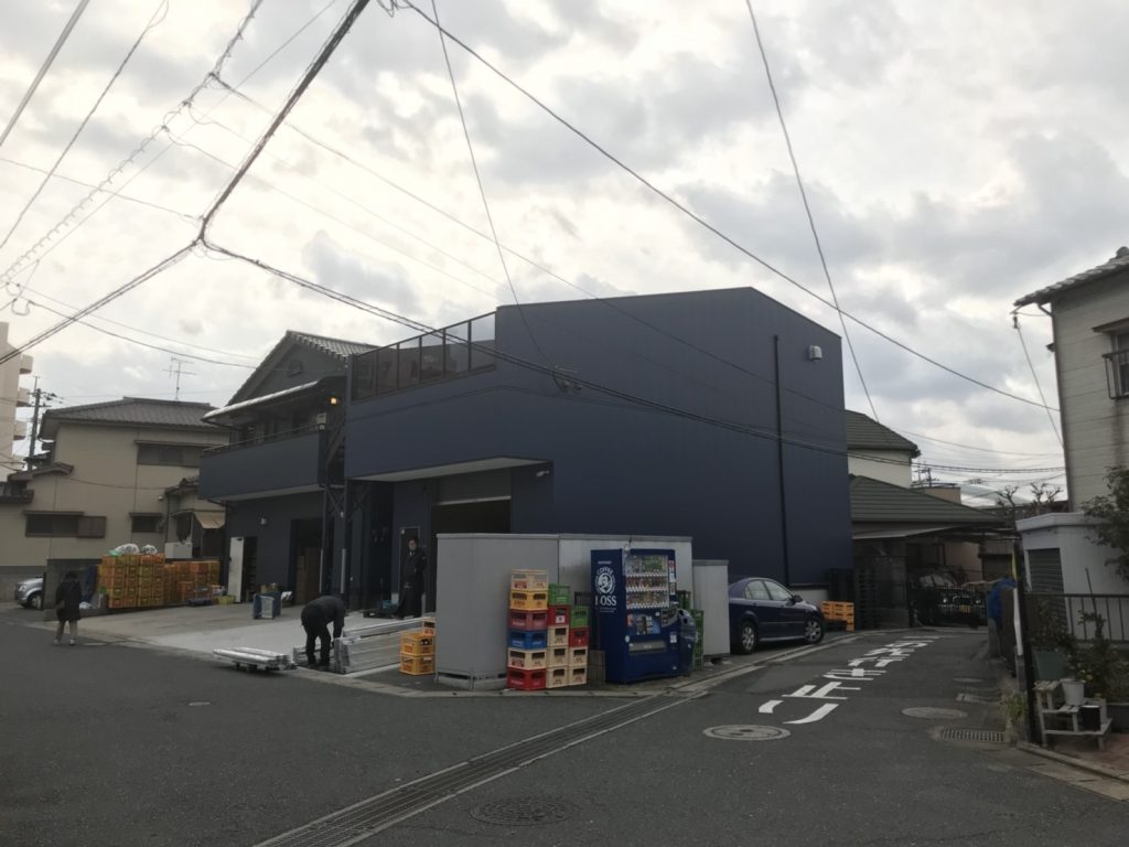 北九州市　S様邸（店舗併設）外観　e-house施工事例